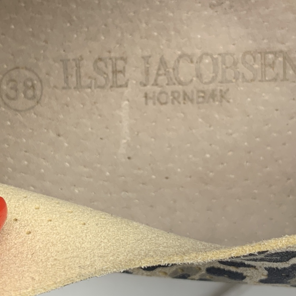 Ilse Jacobsen Tulip Leopard Print Sneakers Size EU 38 SNK4641G - Picture 5 of 8